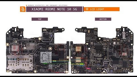 Redmi note 10 5g display light /graphic/touch solution