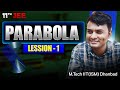 PARABOLA CLASS 11  | L-1 | DEFINITION OF CONIC  | STANDARD EQUATION OF PARABOLA