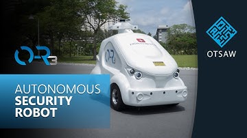 OTSAW O-R3 - Outdoor Autonomous Security Robot