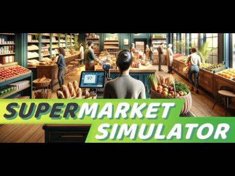 Видео: Бизнес процветает! Найм помогаторов. Supermarket simulator #7