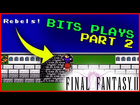 Lets Play Final Fantasy II Famicom/NES - Part #2 - Gatea, Phin & The Ring 