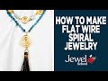 How Make Flat Wire Spiral Jewelry | Jewelry 101