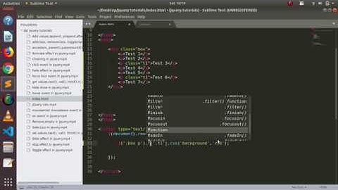 Tutorial 26: First,last,eq,not,filter functions jquery | Hindi