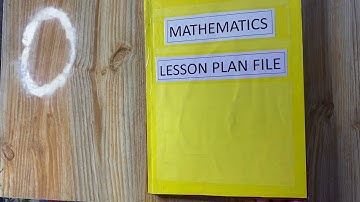 Mathematics Lesson Plan File || Micro and Mega L.P., School Teaching and Discussions Lesson Plans ||