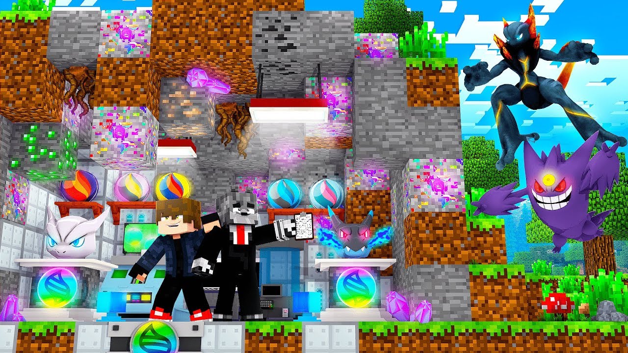 DESCOBRI a CAVERNA de MEGA EVOLUÇÃO de POKÉMON ESCONDIDA no MINECRAFT