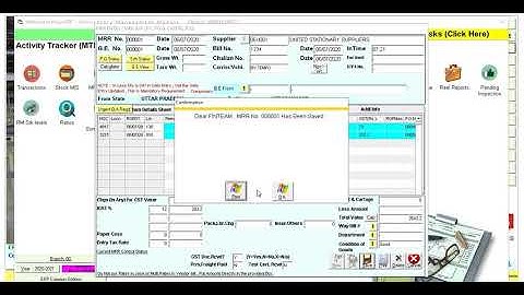 Finsys ERP MRR/GRN Entry System , Need  Process Benefits ,By Puneet Kr Gupta Co Founder Finsys ERP