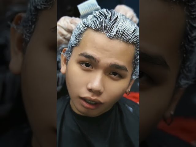 Lên tone màu xuất sắc cho nền tóc đen nguyên thuỷ #barbershopvutri