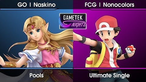 Gametek Night 2023.03 - Naskino (Zelda) Vs. Nonocolors (Pokemon Trainer) SSBU Ultimate Tournament