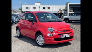 Athlete Statistics Fiat 500 1.2 Pop Manual in Pink - GL18CEJ