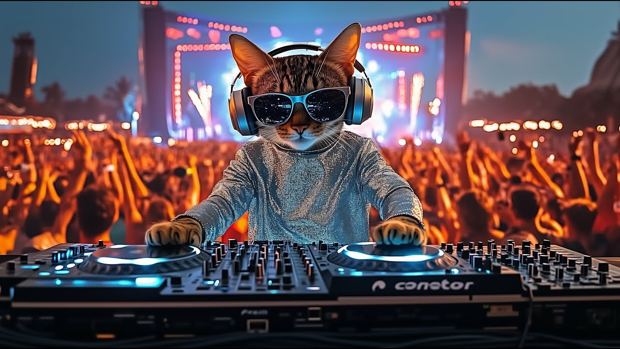 Live from Meowchella 🎧😸 | Tech House Festival Set Under the Lights