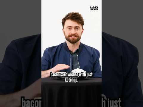 What Daniel Radcliffe Actually Ate During Harry Potter Filming | Snack Wars