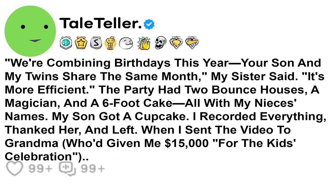 «В этом году у нас совпадут дни рождения — у твоего сына и моих близнецов день рождения в одном м...