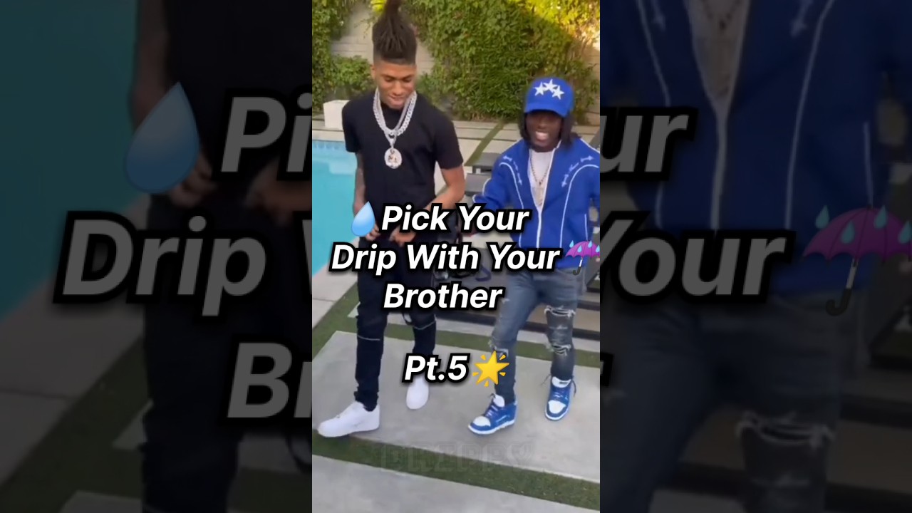 💧Pick Your 🔥 Duo Drip With Your Brother ☔ || Part 5🌟 || #shorts