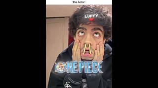 Luffy Actor Vs Character