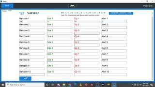 Footwear point of sale software, POS for footwear. screenshot 5