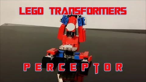 Lego Transformer Perceptor G1 Mini By BX Brix