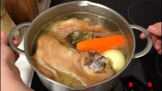 Nu va fi suficientă o articulație de porc, rețetă ușoară