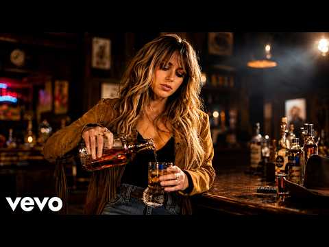 Ella Langley - Whiskey Don't Lie (Official Lyrics Video)