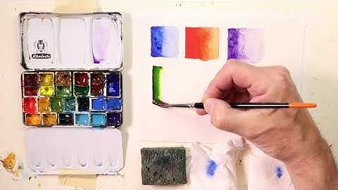 AMAZING AND IMPORTANT WATERCOLOR TECHNIQUE - with Chris Petri