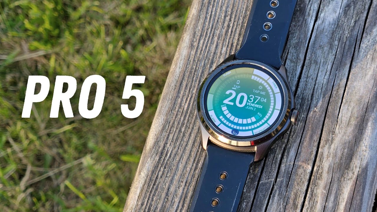 La Ticwatch Pro 5 est la meilleure montre WearOS 3.5 ! 