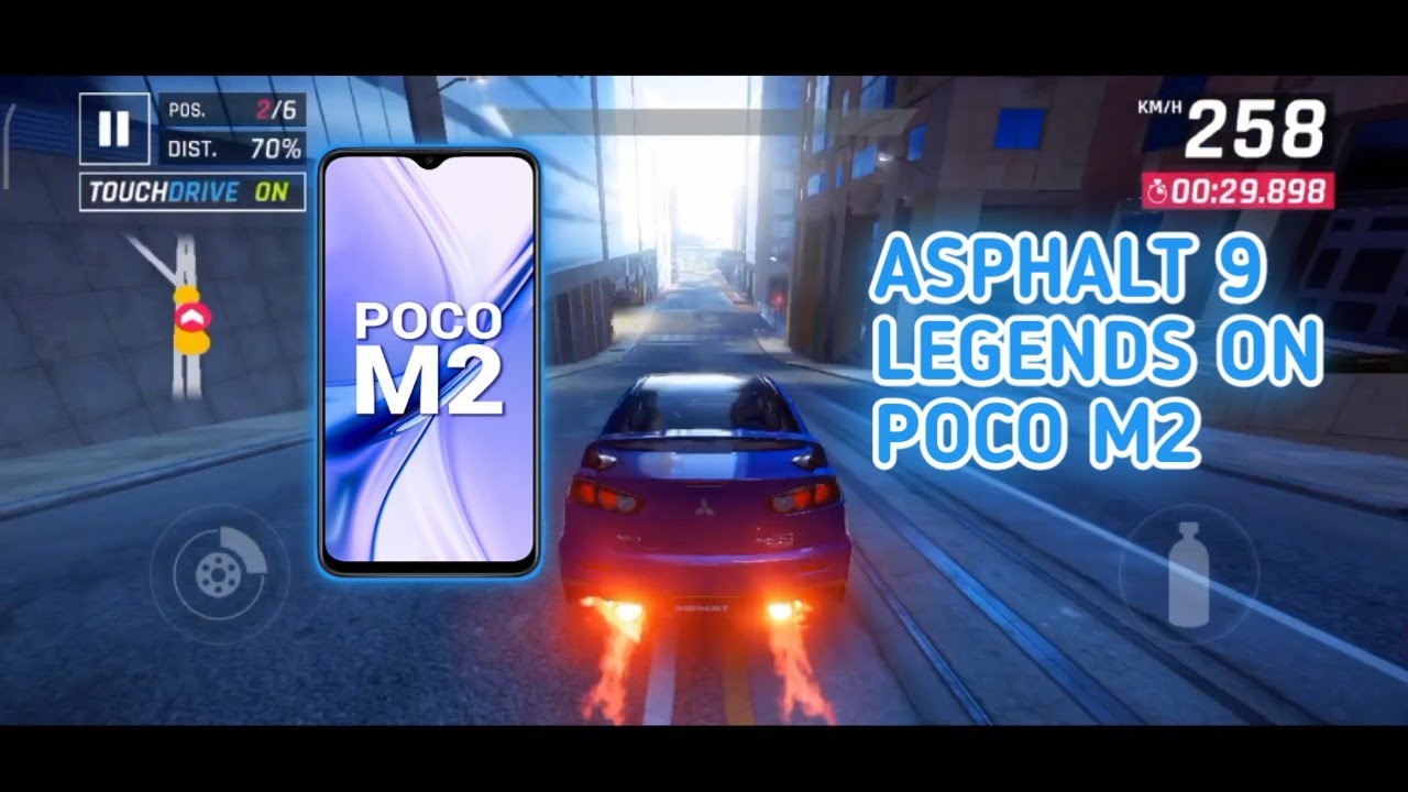 Asphalt 9 LEGENDS GAMEPLAY ON POCO M2 ❤❤