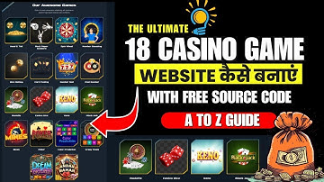Casino Game website Kaise Banaye 2025   How to Create Casino Game Website  With Free Source Code