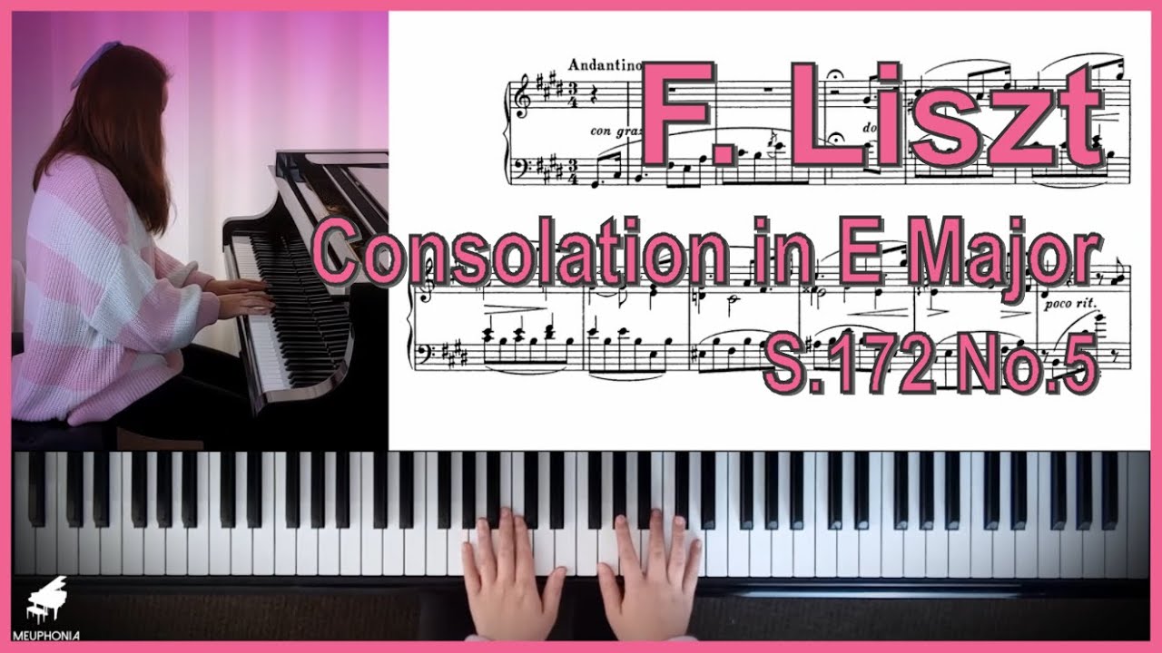 Consolation 5 Liszt - Consolation in E Major, S.172 No.5 - YouTube