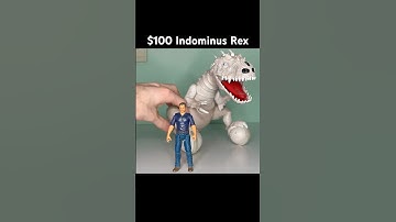 $1 Vs $1000 Indominus Rex | #jurassicworld #indominusrex #jurassicworldrebirth