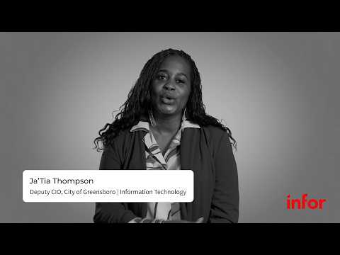How the City of Greensboro modernizes public sector operations with Infor CloudSuite