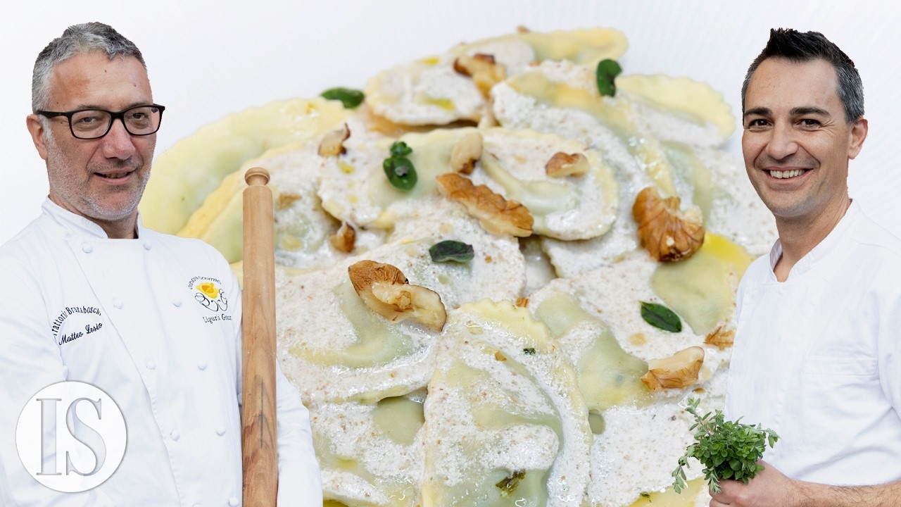Равиоли: оригинальный рецепт лигурийских пансоти от ресторана Bruxaboschi с Федерико Биссо