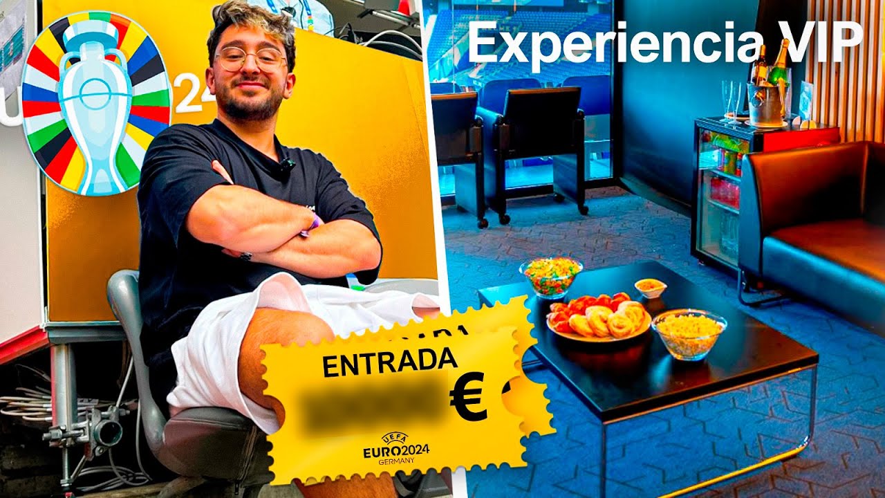 Fuimos al VIP más EXCLUSIVO de la EUROCOPA 🤑 para ESTE PARTIDO CALIENTE ...
