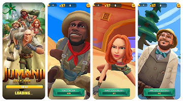 Jumanji Epic Run Gameplay Ruby vs Shelly vs Mouse