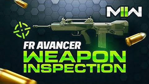 COD Modern Warfare 2 - FR Avancer Weapon Inspection + Reload Animation [MWII]