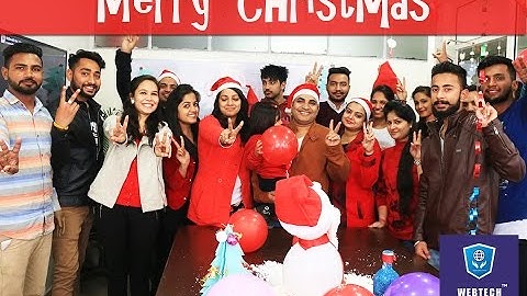 Christmas Celebration at WebtechLearning - Web Education Academy