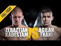 One full fight  zebaztian kadestam vs agilan thani  swedish excellence  july 2018