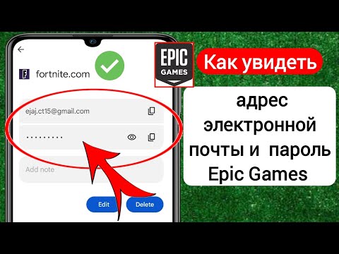 Как найти адрес электронной почты и пароль Epic Games | Найдите свой пароль Epic Games