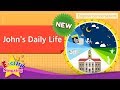 New 17 johns daily life  english dialogue  roleplay conversation for kids