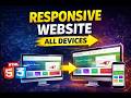Create a Responsive Website for Mobile & Desktop (Step-by-Step)