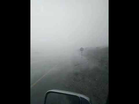 عاصفه رعديه ثقيله تضرب قميرا بشمال ضنك متابعة : عبدالله البدواوي