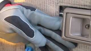 Toyota Tacoma Door Panel Removal Part 3 interior door handle