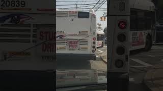Student Driver Spotted Behind the Wheel of a Massive Bus
Articulated buses, with their flexible midsection, often have an easier time navigating city intersections compared to semi-trucks of similar length. The articulation allows them to make tighter turns and maneuver through urban traffic more effectively.
#city #bus #studentdriver #busdriver #drive #road #car #drive Student Driver Spotted Behind the Wheel of a Massive Bus
