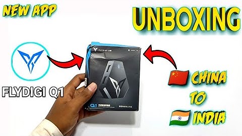 🇨🇳CHINA PRODUCT IN 🇮🇳INDIA UNBOXING FLYDIGI Q1😮🔥|| GARENA FREE FIRE