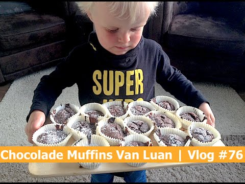 Chocolade Muffins Gemaakt Door Luan | Vlog #76 muffins with almond flour