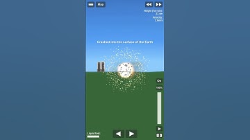 I forgot to turn off heat damage #sfs #spaceflightsimulator #spaceflightsimulatorvideos