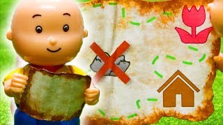 Funny Animated Videos For Kids Caillou & Leo  Stop Motion Cartoons Sun & Moon Babies Learn Colors