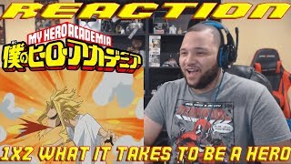 My Hero Academia - 1x2 What It Takes to Be a Hero - REACTION!!