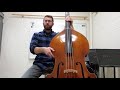 Double Bass sitting position - A Minute of Your Time