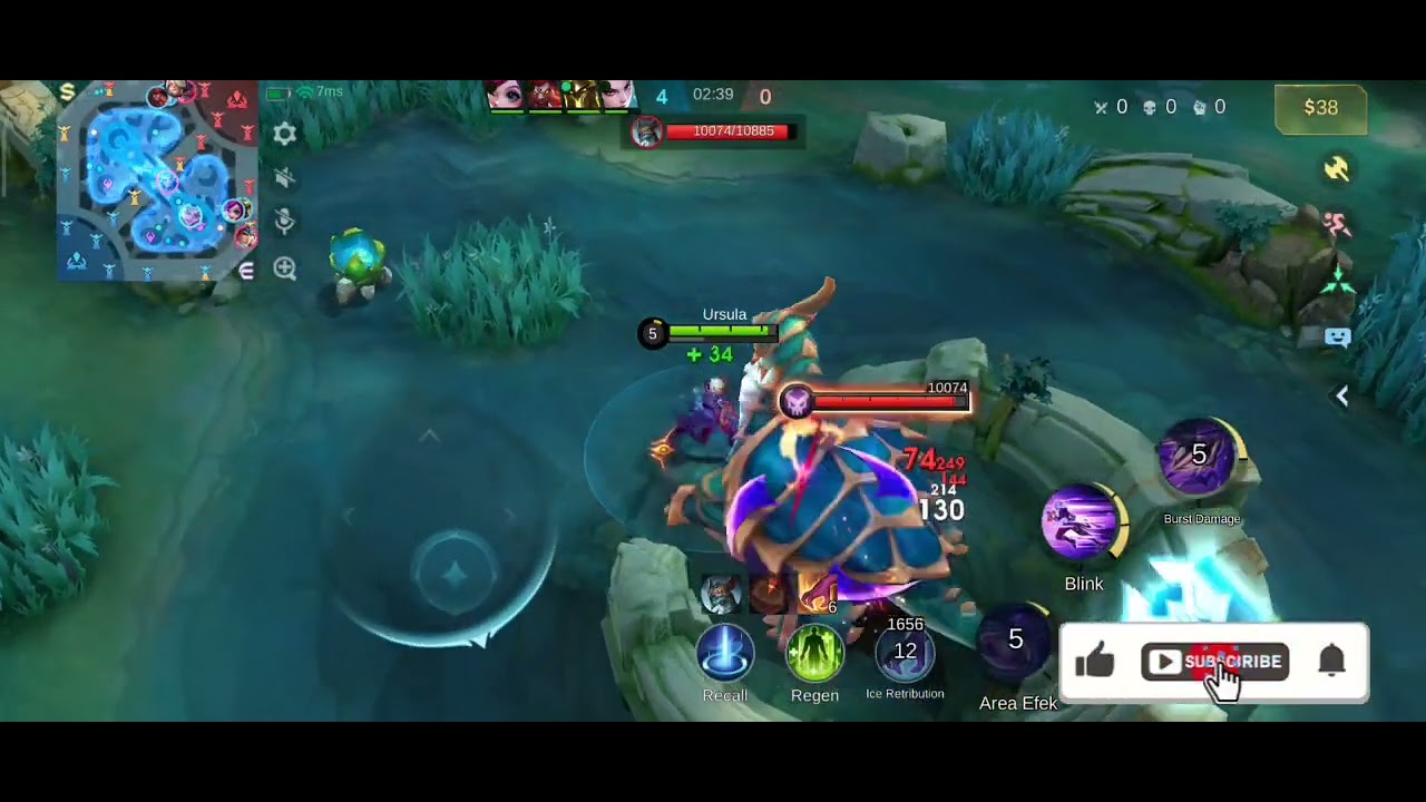 Jungler aktif membantu tim |||jangan di tonton nanti kalian jadi hero top global dikonoha