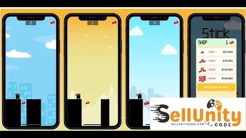 Stick Hero – IOS Game SpriteKit Swift 5- Sellunitycode.com