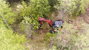 The original with collector to tackle the bushes efficiently // TMK Tree Shear